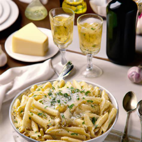 Garlicky Vodka Alfredo