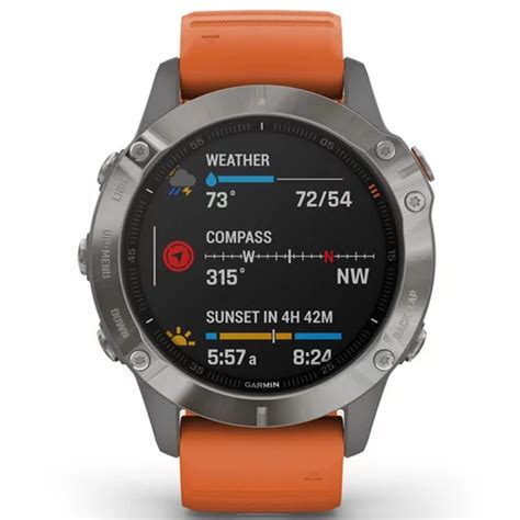 Garmin Fenix 6 Pro Sapphire Titanium 47mm - 010-02158 …