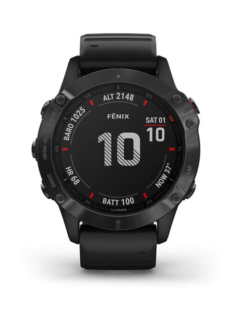 Garmin Fenix 6 Pro multisportowy zegarek GPS, czarny