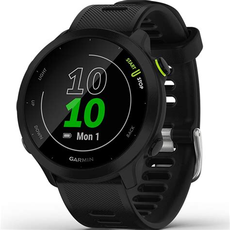 Garmin Forerunner 55 GPS Smartwatch - Black staples.ca