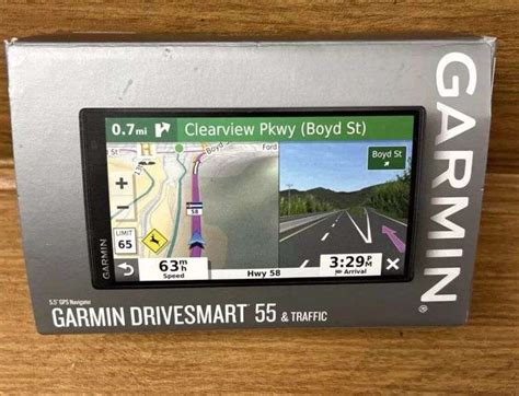 Garmin drivesmart 55 refurbished. .  ...