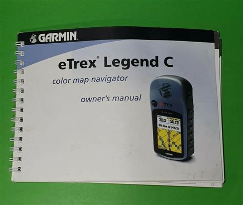 Garmin etrex legend c manual del propietario. - Zf transmisiones del tractor del eje trasero t 7100 manual de reparación de servicio de taller.