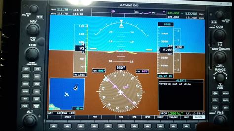 Garmin g1000 touch screen.  To let the windows taskbar disappear, I pressed Alt + ENTER ...