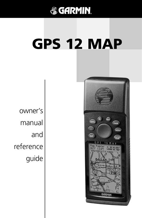 Garmin gps 12 map manuale di istruzioni. - Umsetzung bildungstheoretischer reformvorschläge in bildungspolitische entscheidungen.