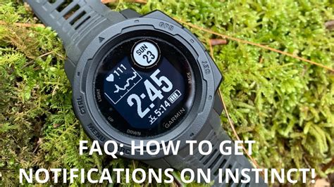Garmin instinct notifications vibration.  Select &ldquo;Vibration. &rdq...