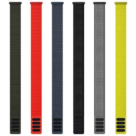 Garmin nylon strap 22mm.  The easily adjustable UltraFit nylon wristband wraps around th...