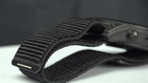 Garmin ultrafit nylon bracelet.  #garmin #epixpro".  Band Material Silicone Nylon Leat...