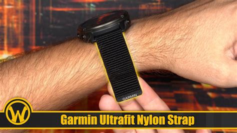Garmin ultrafit nylon strap 22mm.  The easily adjustable UltraFit nylon...