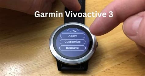 Garmin vivoactive 3 setup.  You can use the Garmin Express application to upl...