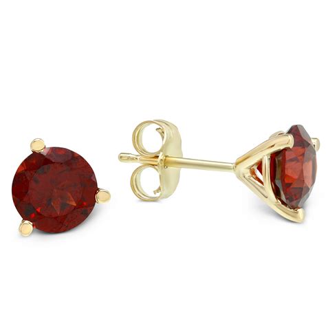 Garnet Earrings Garnet Stud & Drop Earrings Gemporia