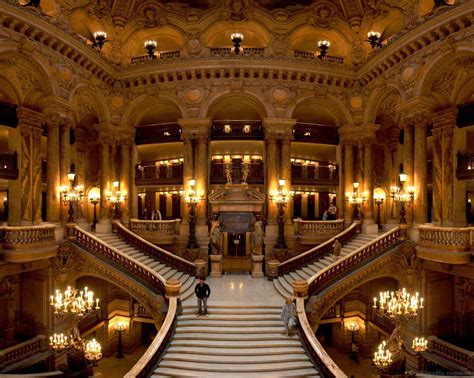 Garnier opera. The Opera Garnier, also named Paris Opera, or Palais Garnier, is a Second-Empire Opera built in 1875 by Charles Garnier, under Emperor Napoleon III. The building is massive: 56 meters high (184 feet), 155 meters long (508 feet) and 101 meters wide (332 feet). Most people know the Opera Garnier building; its external appearance. 
