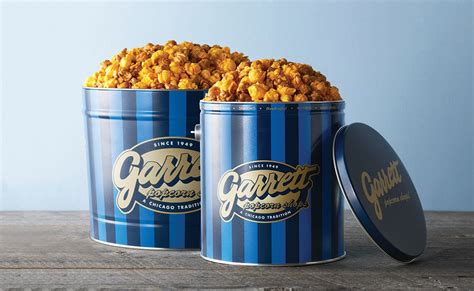 Garret's - Garrett Popcorn Shops is one of the best popcorn shops in Chicago, IL, offering a variety of gourmet flavors and gift options. Whether you crave the classic Garrett Mix, the spicy cheese corn, or the chocolate-covered popcorn, you will find something to satisfy your taste buds. Visit Yelp to see why customers love this popcorn shop and how to order online or in-store. 