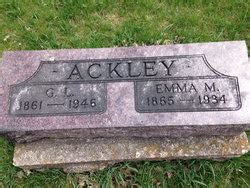 Garrison L Ackley (1861–1946) • FamilySearch