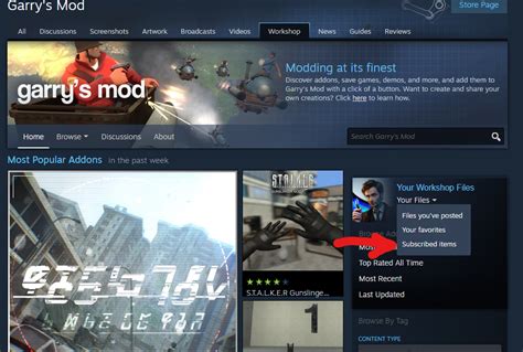 Garry's Mod Workshop how-to guide