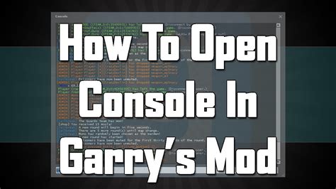Welcome to the Garry's Mod - Save Making 101 guide. Here, you will learn how to construct a save, create events, design levels, polish saves, and more. This guide also assumes you have all Half Life 2 ... What the hell is a "developer console" anyway? The developer console is, well, a console that lets you execute commands. The console can also .... 
