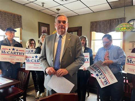 Gary McCarthy declares victory in race for Schenectady Mayor