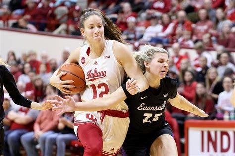 Garzon, Holmes combine for 52 points and No. 16 Indiana women beat Evansville 109-56