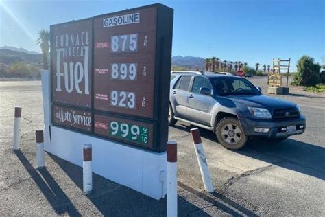 Gas Prices Death Valley
