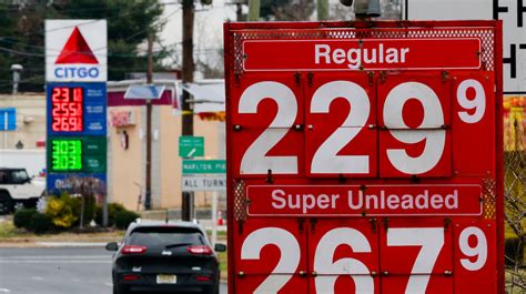 Gas Prices Decrease