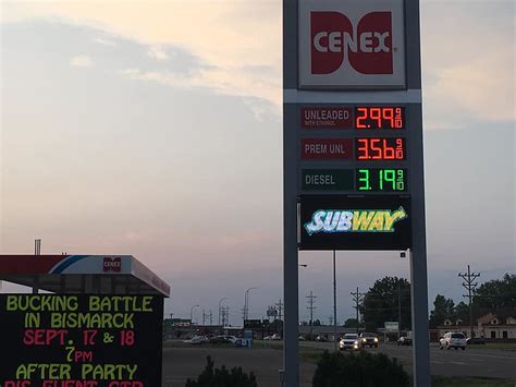 Gas Prices In Bismarck Nd