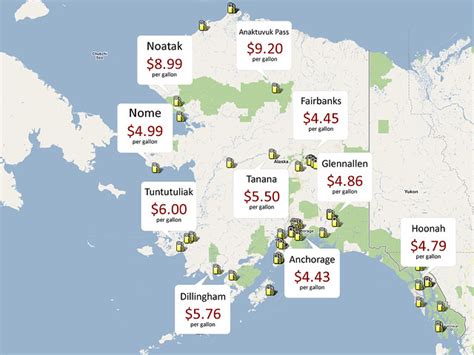 Gas Prices In Fairbanks Alaska