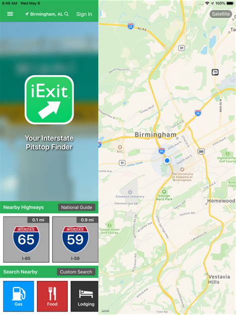 Gas Stations along I-65 exits in Alabama - iExit app