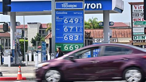 Gas is rapidly approaching $6 in California