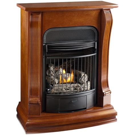 Fuel Type: Liquid propane. Clear All. American Gas Log. 18-in 40000-BTU Burner Kit-Burner Vented Gas Fireplace Logs and Remote. Model # AW18LW2PSS202R. Find My …. Gas logs fireplace lowes