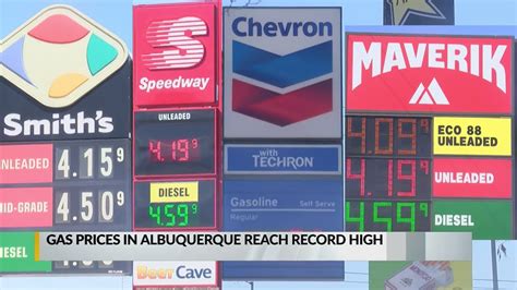 Gas prices in albuquerque nm. ALBUQUERQUE, N.M. — Gas prices in New Mexico are down for the fifth consecutive week. Currently, the average price of gas is around $3.51/gallon. At this time last year, it was $3.73. 