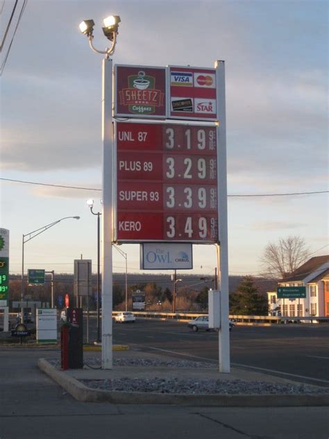 Check current gas prices and read custom