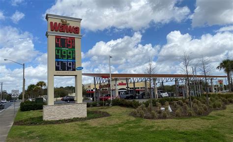 Wawa in Ocala, FL. Carries Regular, Midgrade, Premium, Diesel. Has C-Store, Pay At Pump, Restaurant, Restrooms, Air Pump, ATM, Lotto, Beer, Wine. Check current gas ... . 