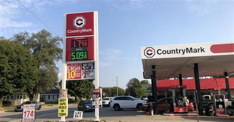  6271 E 500 SGas City, IN. McClure in Upland, IN. Carries Regular, Midgrade, Premium, Diesel. Has Offers Cash Discount, Propane, C-Store, Pay At Pump, Restrooms, Air Pump. Check current gas prices and read customer reviews. Rated 3.8 out of 5 stars. . 
