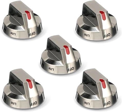 Gas stove with knobs on top.  - The gas stove switch knobs are widely suitable for most ...