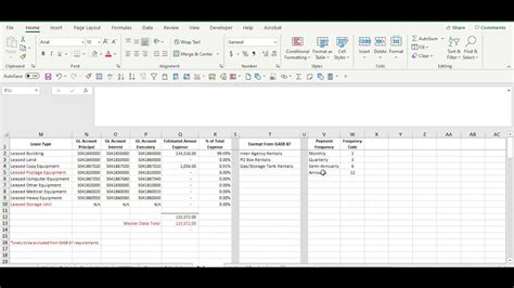 Gasb 87 Excel Template