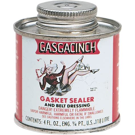 Gasgacinch is a sealant product commonly used in automotive and engine repair applications. It’s designed to create a flexible, durable, and heat-resistant seal between two surfaces, such as between a gasket and an engine block. Gasgacinch can be used on new and existing gaskets to improve sealing and prevent leaks..