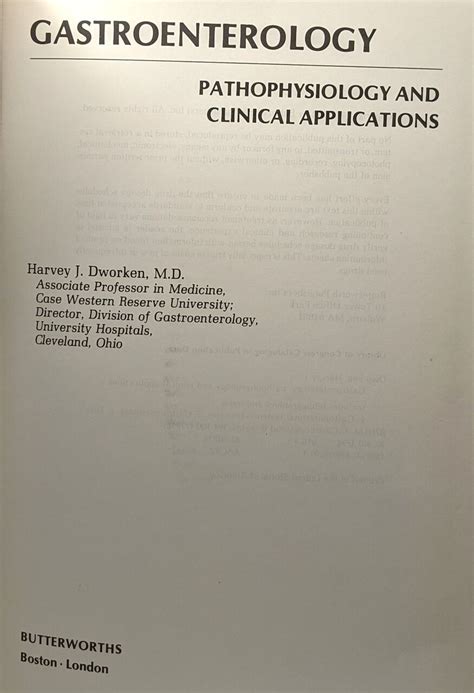 Gastroenterology Pathophysiology and Clinical Applications