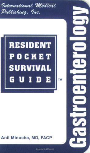 Gastroenterology resident pocket survival guide resident pocket survival guide series. - Fantasma en el museo de cera.