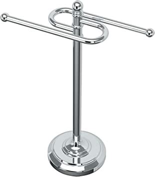 Gatco 1546 Chrome S Style Countertop Towel Holder - eBay