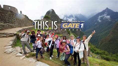 Gate 1 tour. Gate 1 Travel offers a variety of travel styles to accommodate all types of travelers. Many of our destinations include escorted tours, small group tours, river cruises, walking tours … 