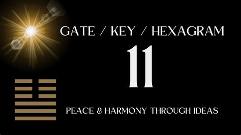 Gate 11 Peace Ideas Human Design System