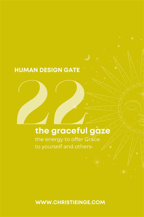 Gate 22 - Grace - Openness - Human Design System