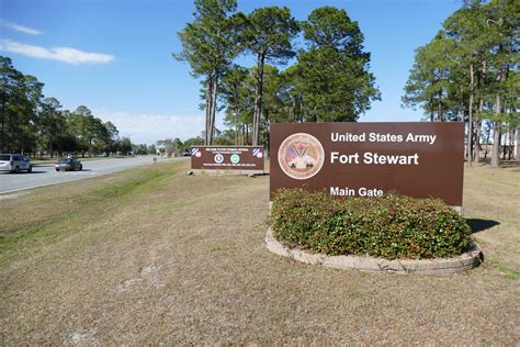  Fort Stewart Wooldridge Gate (1), West General Screven Way Fort Stewart GA 31314. Notice. Fort Stewart Wooldridge Gate (1) DONSA 5:00 am-7:00 pm. Call (912) 767 7750. . 