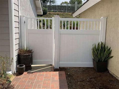 Gate vinyl fence.  Shop Wayfair for all the best Vinyl Fencing Gates.  We ha...