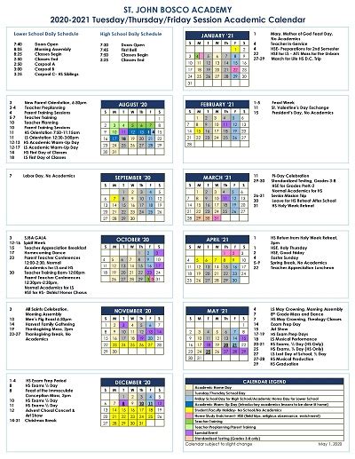 Gatech Calendar