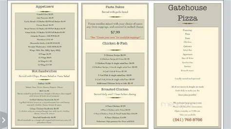 Gatehouse pizza pleasant hill oregon menu. Delivery & Pickup Options - 27 reviews of Gatehouse Pizza "I've only eaten here a couple of times for lunch & each time I've had the calzone. They have a great selection of ingredients to choose from. 