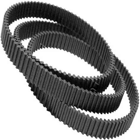 Gates double sided timing belt.  Dual sided timing belts have teeth on bo...