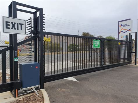 Gates industrial. The Universal Gravity Closing Safety Gates are polyurethane self-closing safety gates used to protect openings on vertical ladders and elevated platforms. 