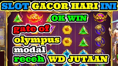 Gates of olympus modal receh. Draw sgp 6d hari.