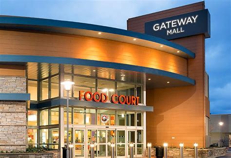  As the largest and only enclosed shopping center, Gateway Mall features numerous first-to-market and exclusive stores. Shop over 100 specialty retailers including favorites such as H&M, PINK, Forever 21, Victoria's Secret, Bath & Body Works, Finish Line, Express, rue21, and The Buckle. . 