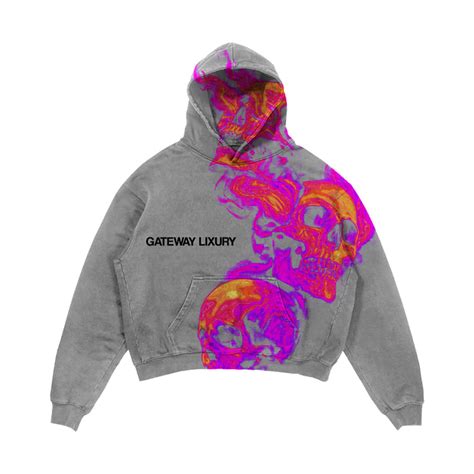 Gateway luxury hoodie. Stay warm and stylish with this skully black hoodie from gatewayluxury.shop, the online store that offers high-quality clothing and accessories at affordable prices. 